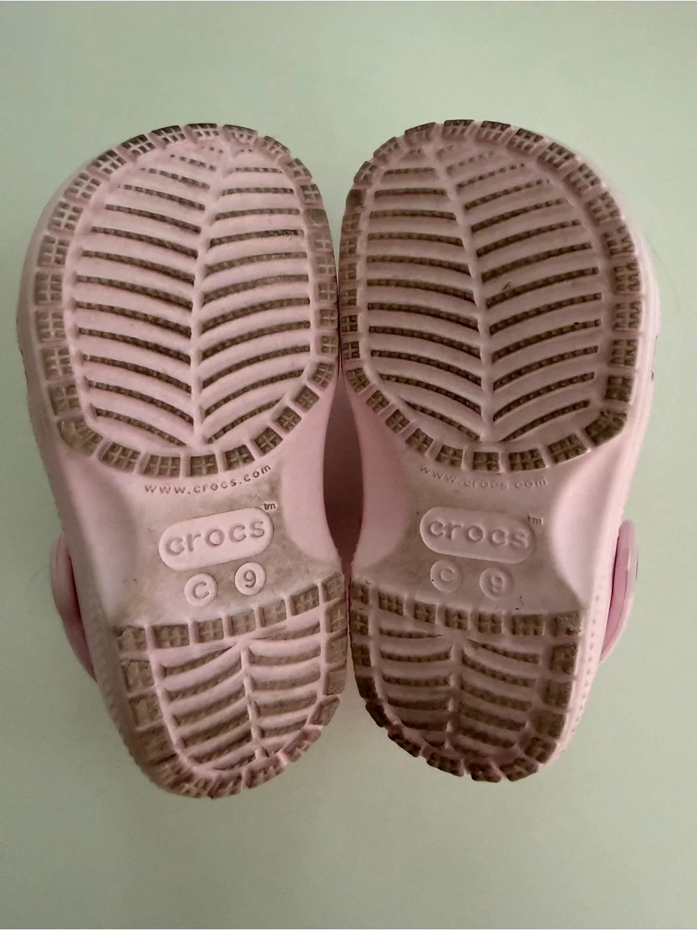 CROCS Kids' Classic Clogs in Pastel Pink